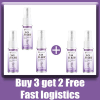 2 Minutes Fast Hair Removal Spray Painless Hair Growth Inhibitor Arm Armpit Leg Permanent Depilatory for Men Women Repair Care9*