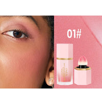 TVLV 4 Colour Matte Liquid BlushEasy to apply long lasting waterproof blush sponge brush head