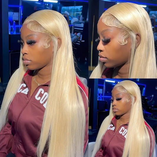 Luxurious Blonde Lace Front Wig