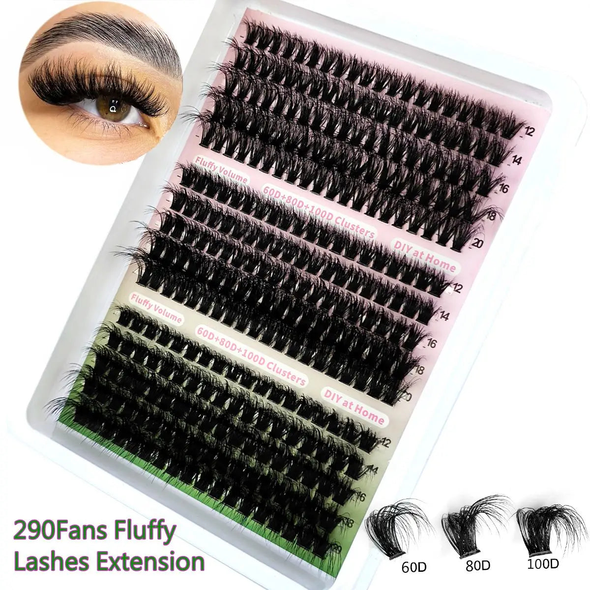 Fluffy Lash Cluster Pro Set™