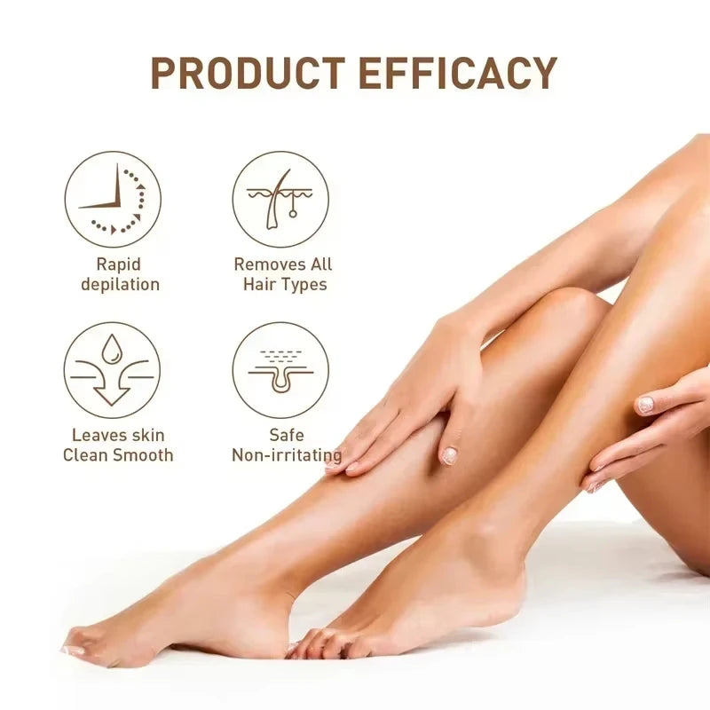 2 Minutes Fast Hair Removal Spray Painless Hair Growth Inhibitor Arm Armpit Leg Permanent Depilatory for Men Women Repair Care9*