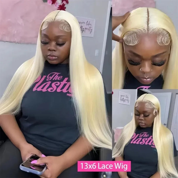 Luxurious Blonde Lace Front Wig